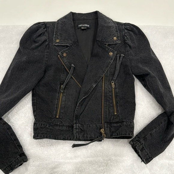 Retrofete Lo denim jacket.  Perfect condition - Picture 6 of 10